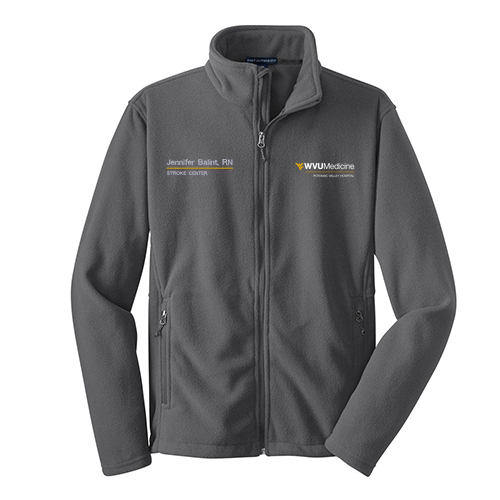 Port Authority Value Fleece Jacket -- Iron Grey