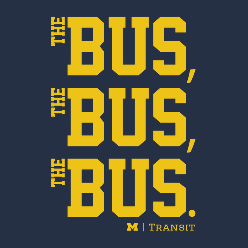 Gildan Heavy Cotton Basic T-Shirt -- Navy The Bus