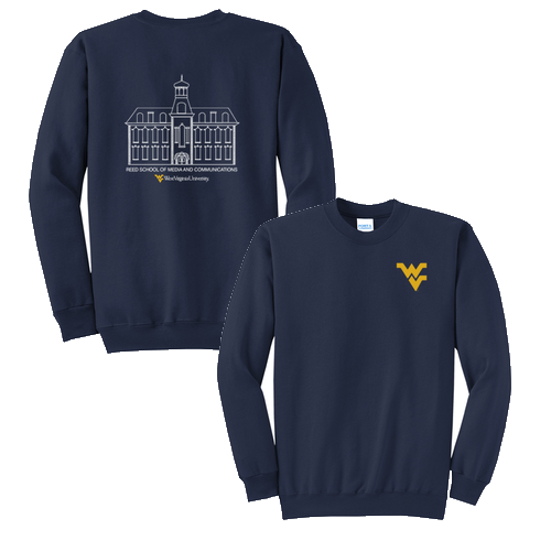 Port and Company Classic Crewneck Sweatshirt -- Navy