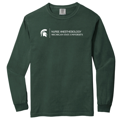 Comfort Colors Ringspun Long Sleeve Tee -- Blue Spruce