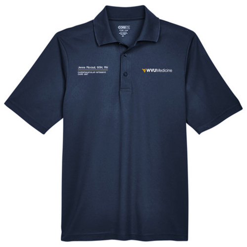 Ash City Core 365 Men's Origin Performance Pique Polo -- Classic Navy