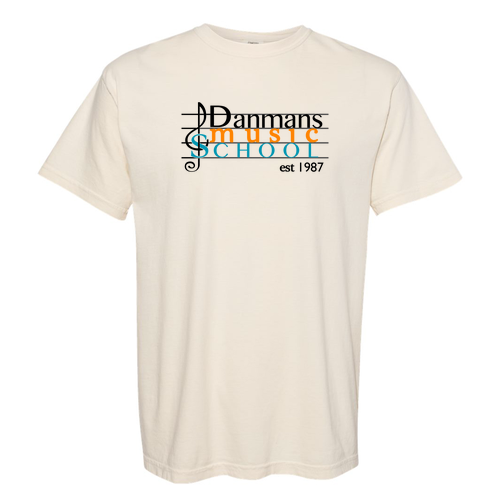 Danmans Music School Tee -- Ivory