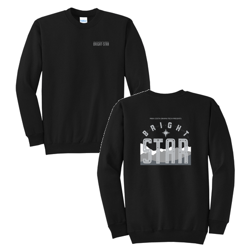 Port and Company Classic Crewneck Sweatshirt -- Jet Black