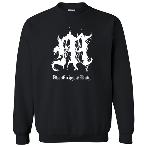 Gildan Heavy Blend Crewneck Sweatshirt -- Black