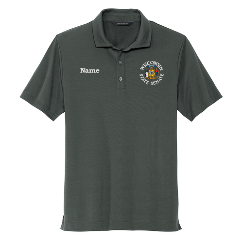 Mercer+Mettle Stretch Jersey Polo -- Anchor Grey (Embroidery)