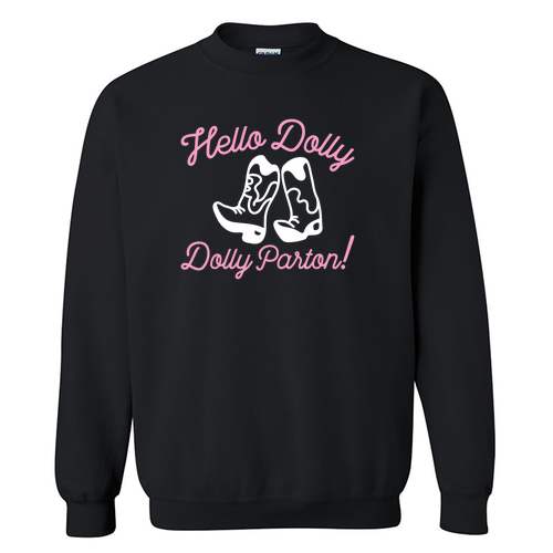 Gildan Heavy Blend Crew Neck Sweatshirt -- Black