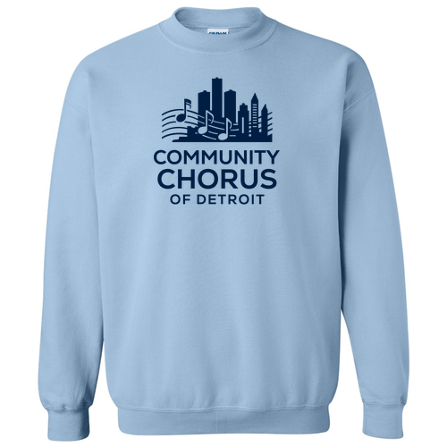 Heavy Blend Crew Neck Sweatshirt -- Light Blue