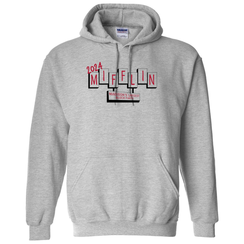 Gildan Heavy Blend Hooded Sweatshirt -- Sport Grey