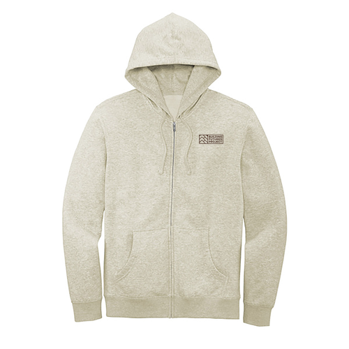 District V.I.T. Fleece Full-Zip Hoodie -- Oatmeal Heather