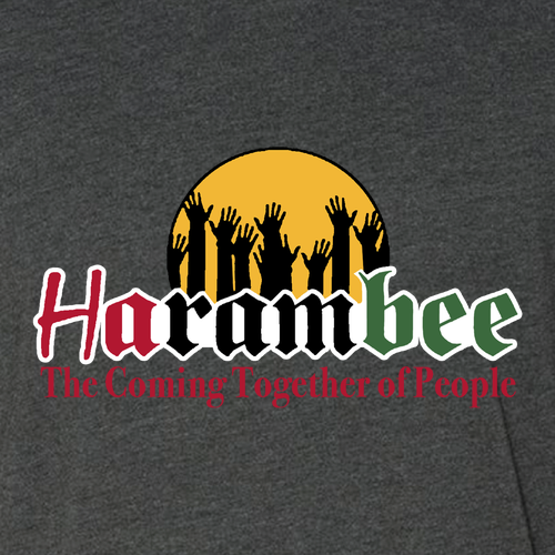 Harambee New Era Snapback Trucker Cap -- Grey / Graphite