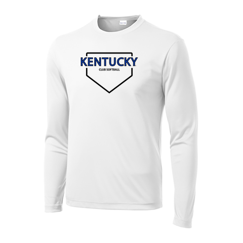 Sport Tek Long Sleeve Competitor -- White