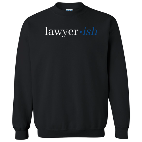 Gildan Heavy Blend Crew Neck Sweatshirt -- Black