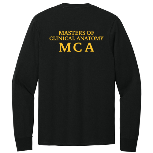 Port and Company Long Sleeve T Shirt -- Jet Black