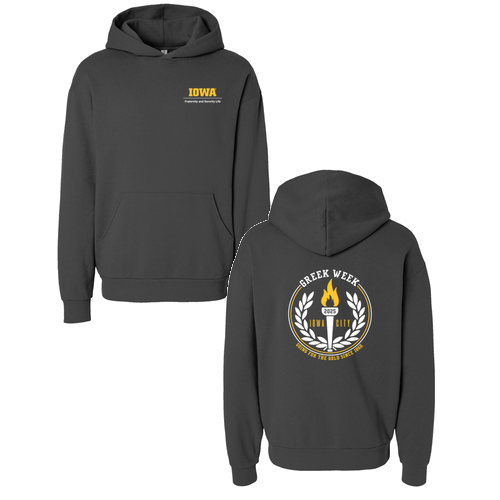 Independent Trading Co. Avenue Pullover Hooded Sweatshirt -- Pigment Black