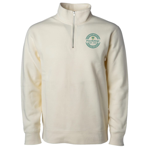 [EMBROIDERED] Independent Trading Co. Quarter-Zip  -- Bone