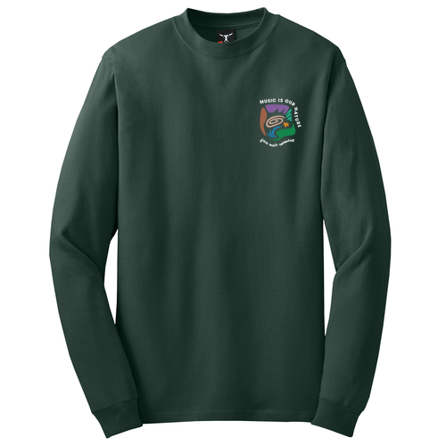 Gaia Music Collective "Music is Our Nature" | Forest Long-Sleeve