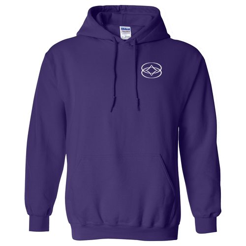 Gildan Heavy Blend Hooded Sweatshirt -- Purple
