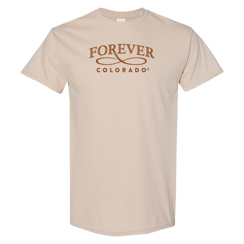 Forever Colorado 100% Cotton T-Shirt -- Sand