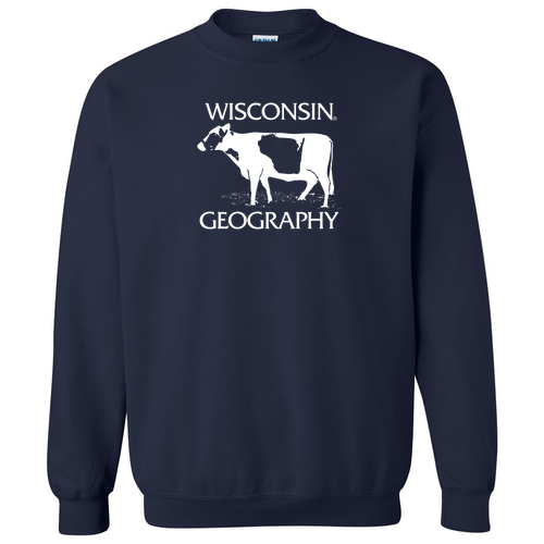 Gildan Heavy Blend Crew Neck Sweatshirt -- Navy