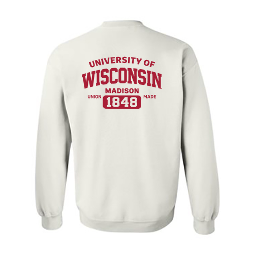 Gildan Heavy Blend Crew Neck Sweatshirt -- White