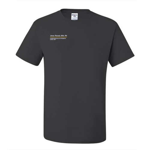 Jerzees Heavyweight 50/50 Adult T-Shirt -- Charcoal Grey