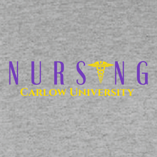 Carlow Nursing Cotton/Poly Blend Tee -- Sport Grey