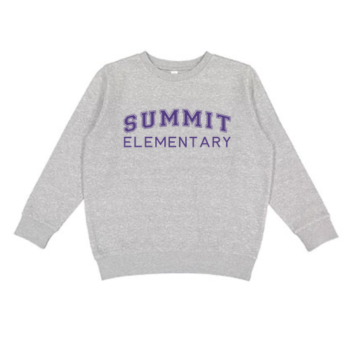 Summit Gray Youth Sweatshirts -- Heather