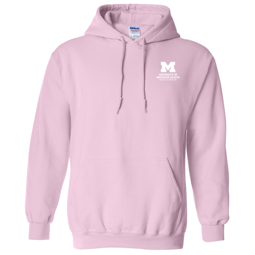 Hooded Sweatshirt -- Light Pink
