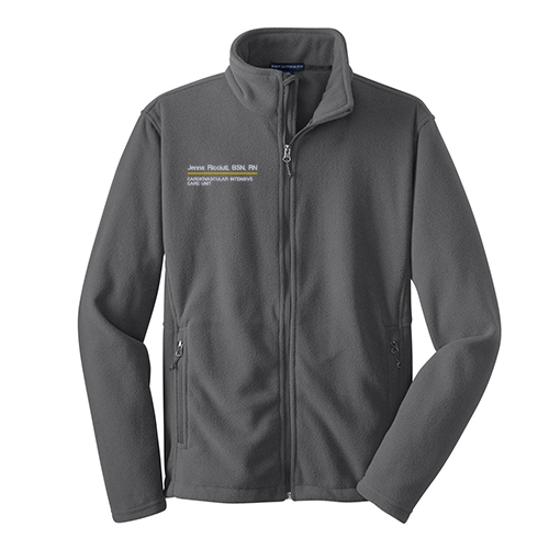 Port Authority Value Fleece Jacket -- Iron Grey