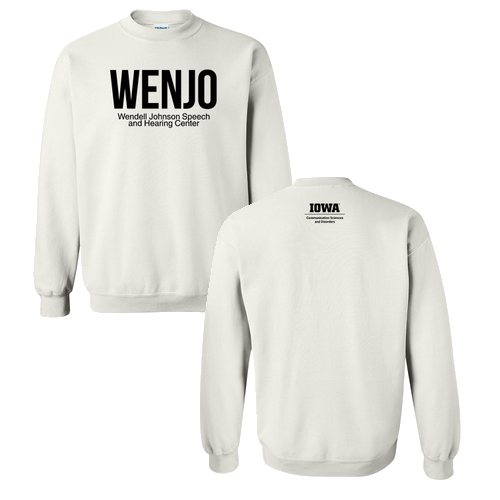 Gildan Heavy Blend Crew Neck Sweatshirt -- White