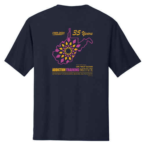 Port and Company Essential Performance Tee -- Deep Navy