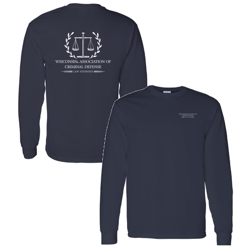Gildan Heavy Cotton Longsleeve T-Shirt -- Navy