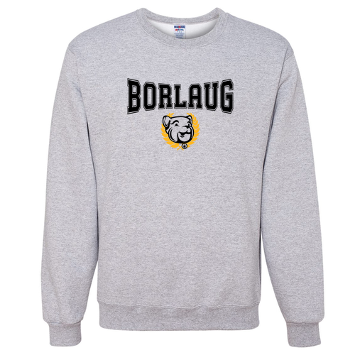 Jerzees 8 Oz., 50/50 Nublend Fleece Crew -- Ash