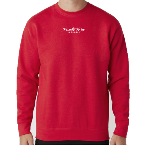 Unisex Premium Crewneck Sweatshirt -- Red