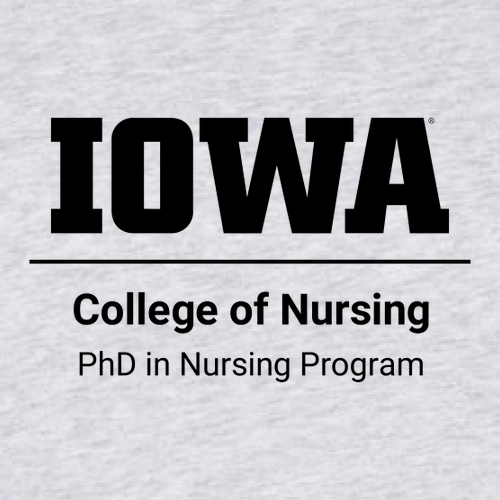 PhD in Nursing Program Hoodie -- Light Heather Grey