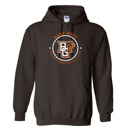 Gildan Heavy Blend Hooded Sweatshirt -- Dark Chocolate