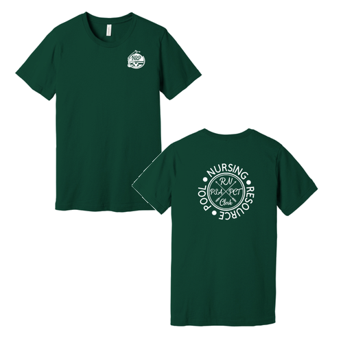 Mens/Unisex Bella Canvas Jersey T-Shirt -- Evergreen