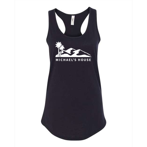 Next Level Ladies Ideal Racerback Tank -- Black