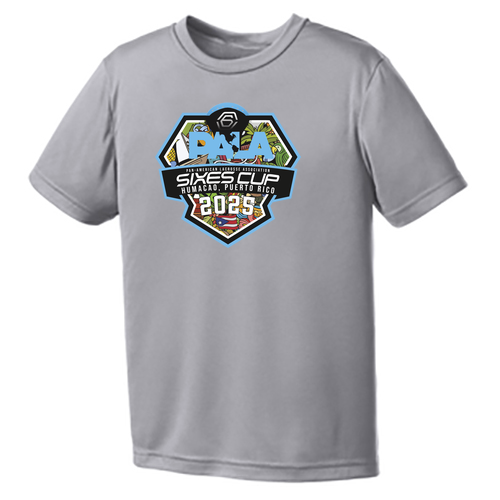 CHILE Performance Tee -- YOUTH Silver