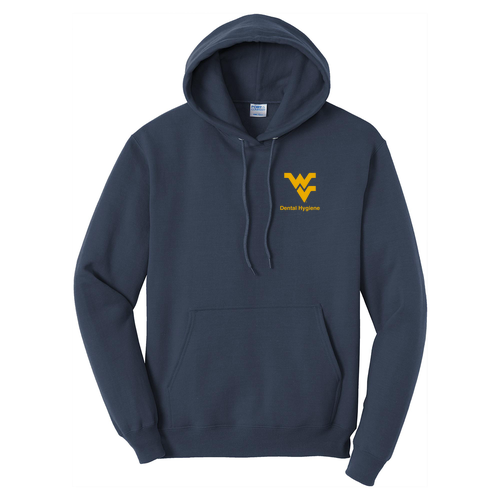 Port and Company Core Fleece Pullover Hooded Sweatshirt -- Navy