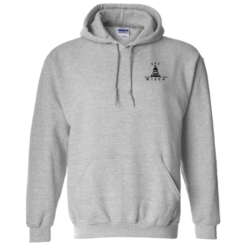 Gildan Heavy Blend Hooded Sweatshirt -- Sport Grey