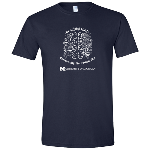 Mens/Unisex Gildan SoftStyle T-Shirt -- Navy