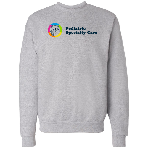 Crewneck Sweatshirt (w/ Back Print) -- Light Steel