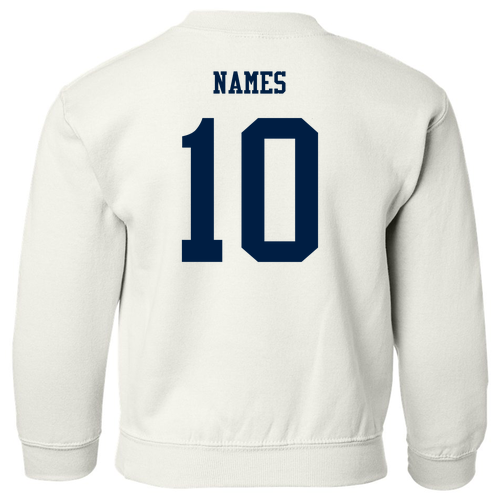 Gildan Heavy Blend Youth Crew Neck Sweatshirt -- White
