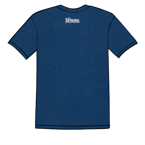 Next Level Soft Fitted Cotton Tee -- Cool Blue