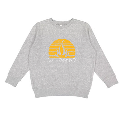 Youth Elevated Fleece Crew -- Heather