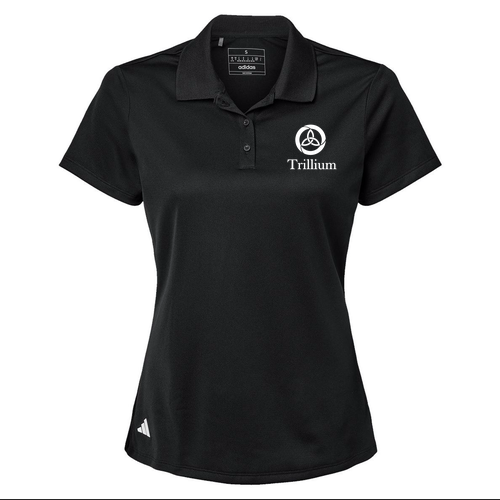 Adidas Women's Basic Sport Polo -- Black