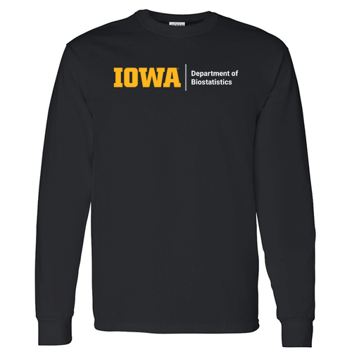 Gildan Heavy Cotton Longsleeve Basic T-Shirt -- Black