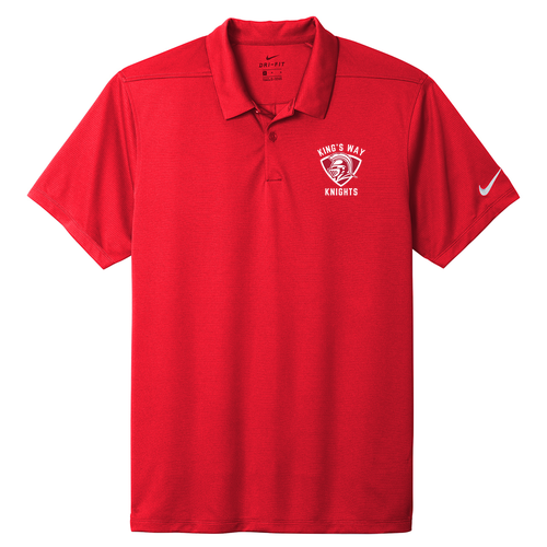 Nike Dry Essential Solid Polo -- University Red