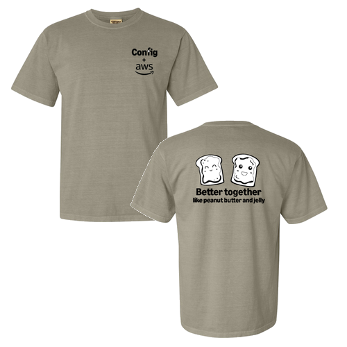 Comfort Colors Ringspun Garment Dyed T Shirt -- Sandstone